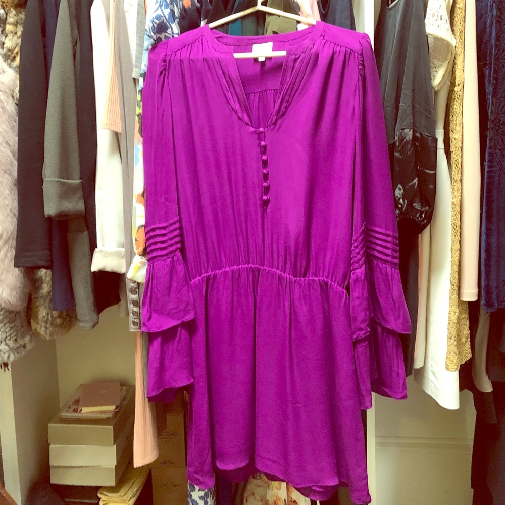 Parker belle sleeve dress